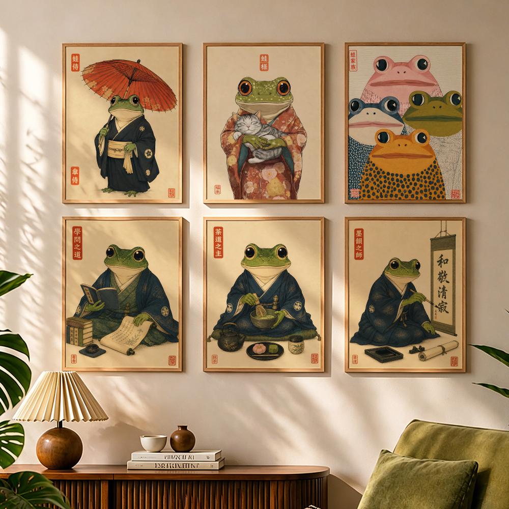 Japanese Lifestyle And Culture - Poster Kanvas Kaligrafi Lukisan Gaya Hidup