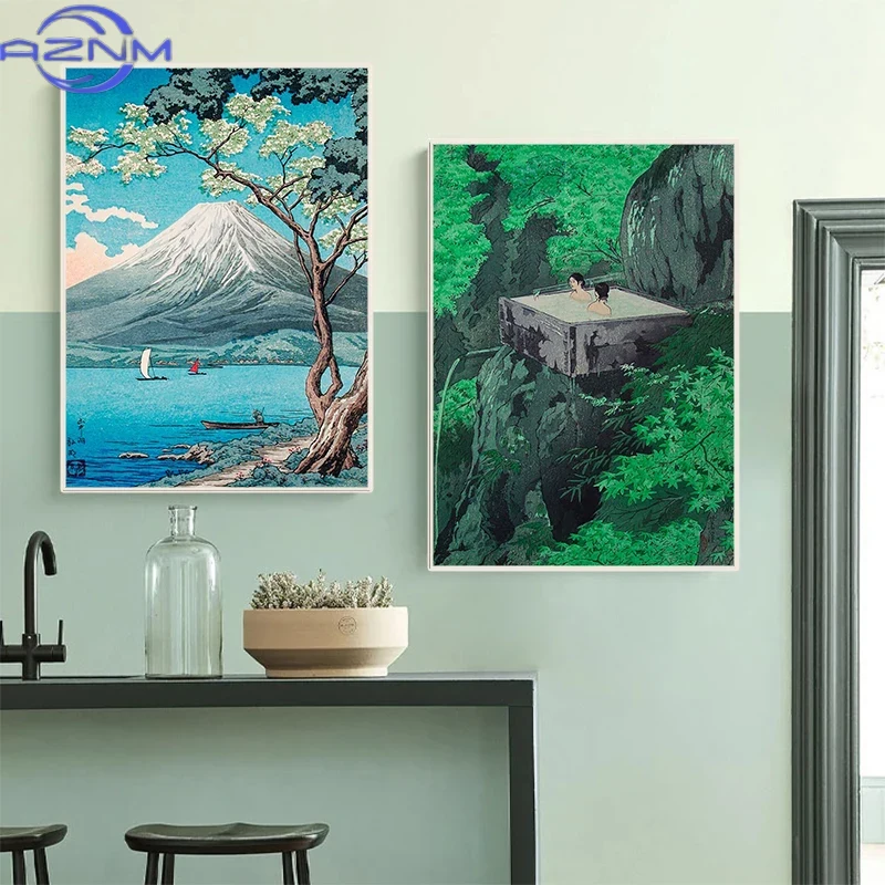 AZNM Poster Tradisional Jepang - Japanese Traditional Lifestyle ulasan dan harga