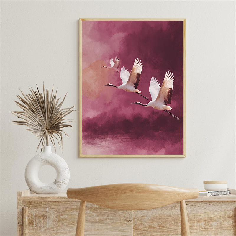 Poster Seni Matahari Bunga Bur - Japanese Lifestyle Home ulasan dan harga