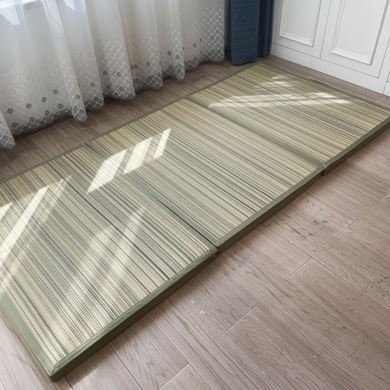 Lipat Lembut Tatami Kasur Lant - Tatami Mat Rush ulasan dan harga