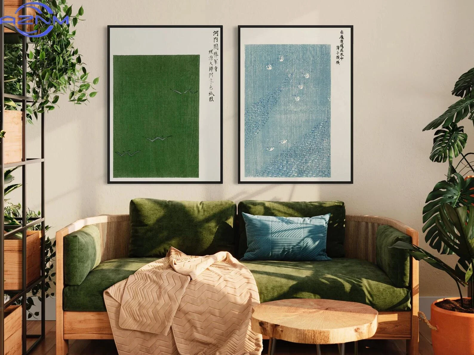AZNM Lukisan Dinding Kanvas Je - Japanese Lifestyle Home ulasan dan harga