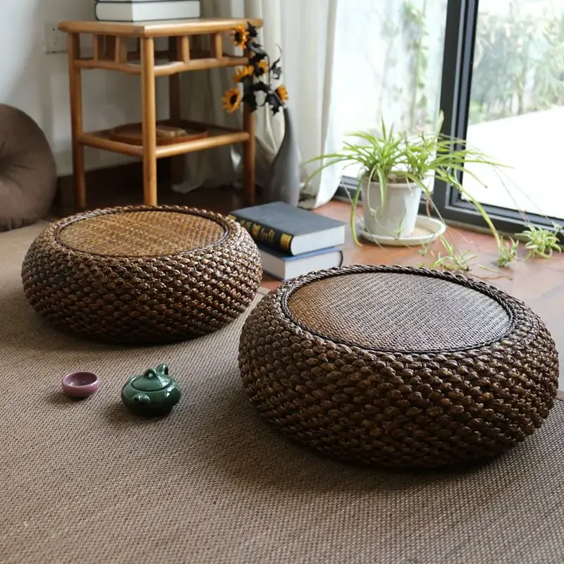 Bantal Duduk Tebal Anyaman Rot - Tatami Mat Rush ulasan dan harga