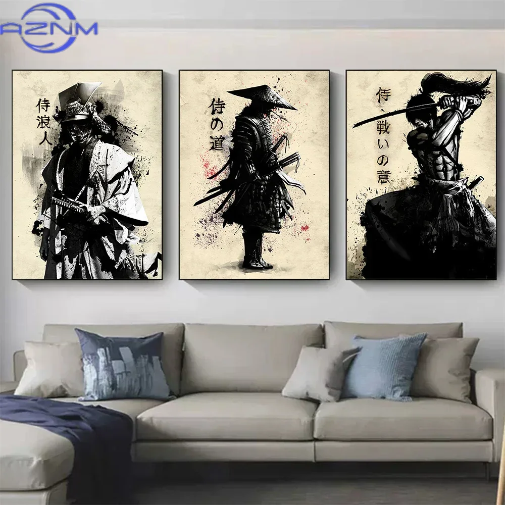 AZNM Lukisan Kanvas Poster Sen - Japanese Lifestyle Home ulasan dan harga