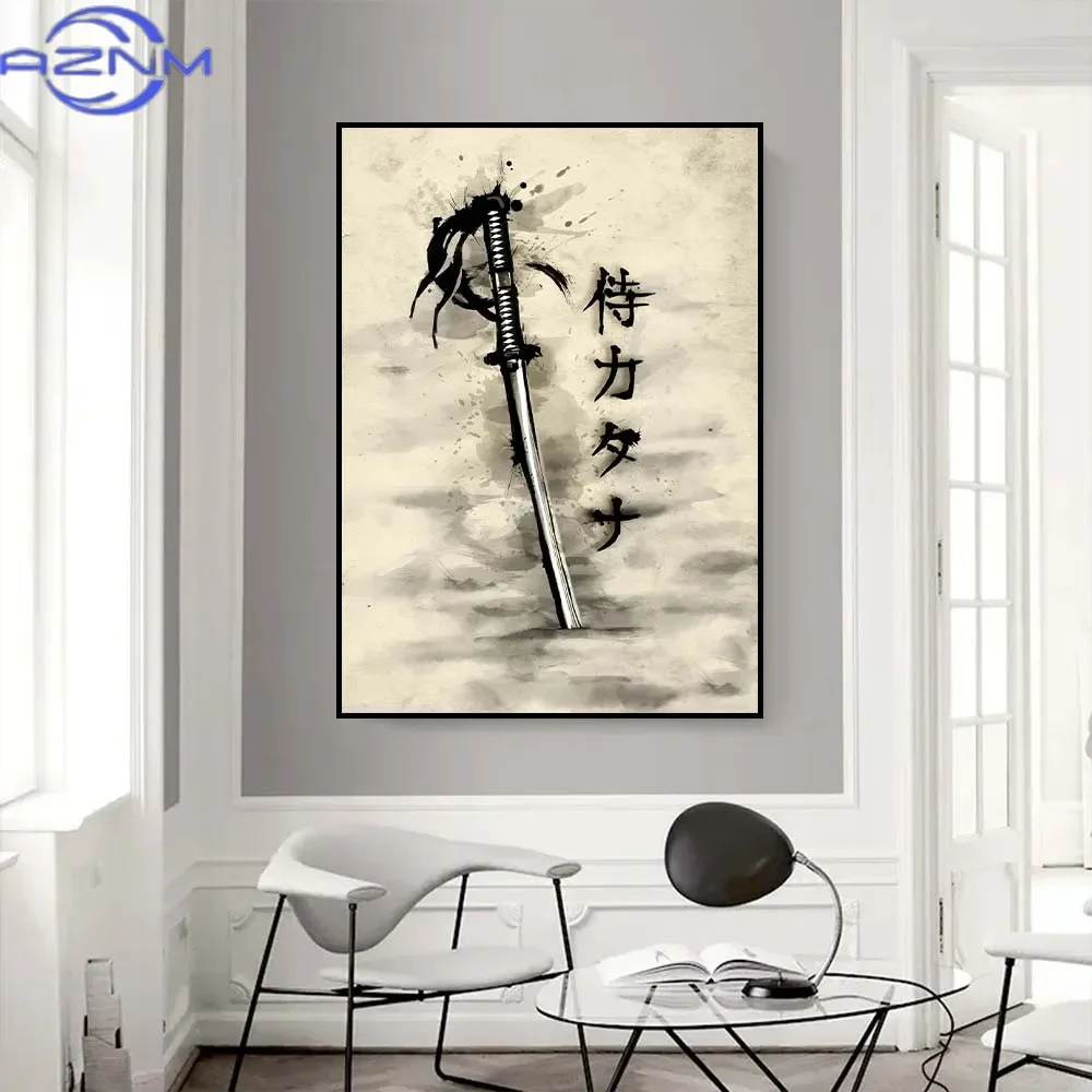 AZNM Lukisan Kanvas Poster Sen - Japanese Lifestyle Home ulasan dan harga