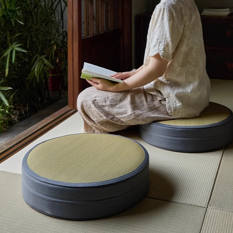 Alas Duduk Bulat Jepang dari R - Tatami Mat Rush ulasan dan harga